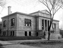 Carnegie building of the Iowa City Public Library