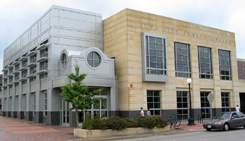 Current building of the Iowa City Public Library