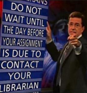 Do not wait Colbert