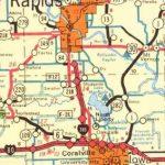 I-380 1973 IDOT map
