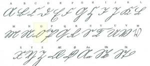 Scandinavian Gothic Script