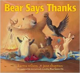 bear says thanks