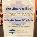 closing early