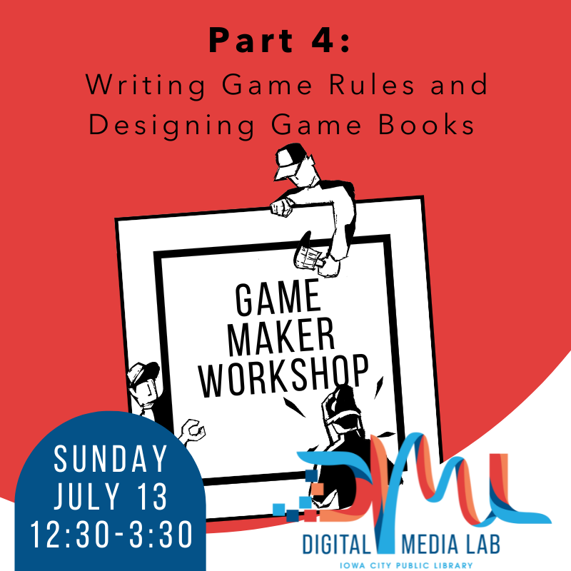 part 4 Writing Game Rules and Designing Game Books. game maker workshop.
