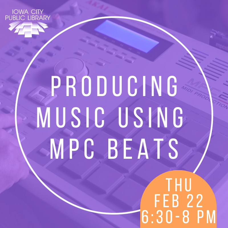 Producing music using MPC beats