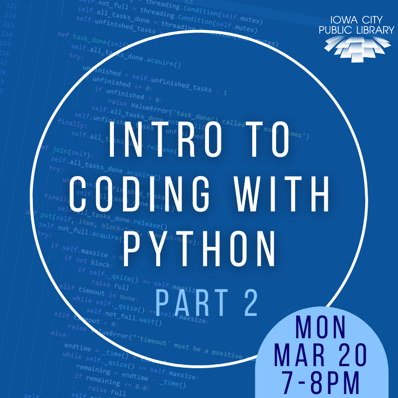 Intro to Coding with Python