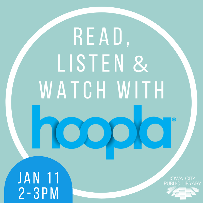 Read, listen & watch with hoopla