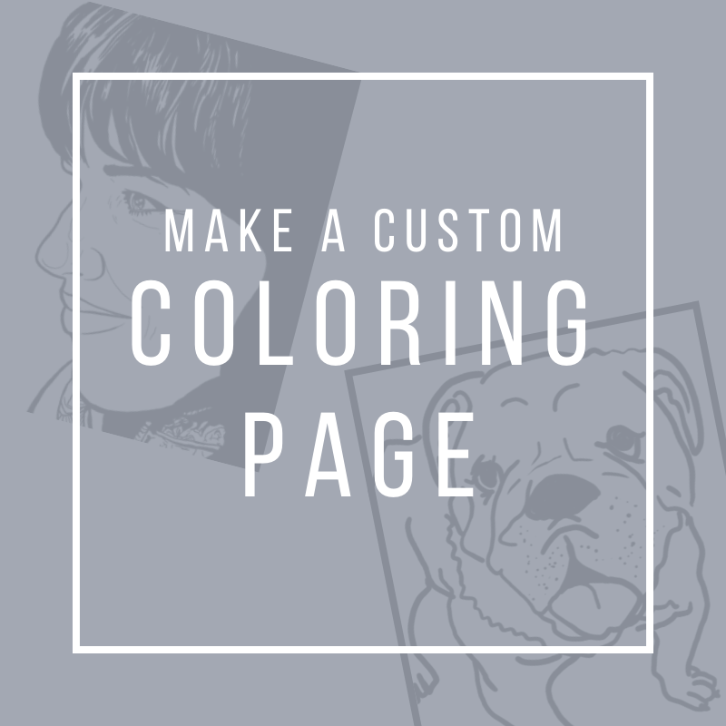 Make a Custom Coloring Page