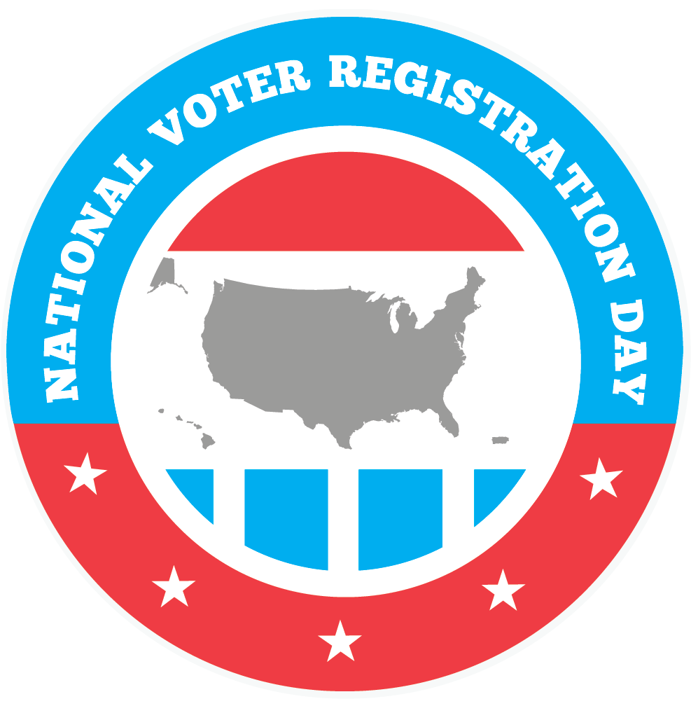 National Voter Registration Day graphic