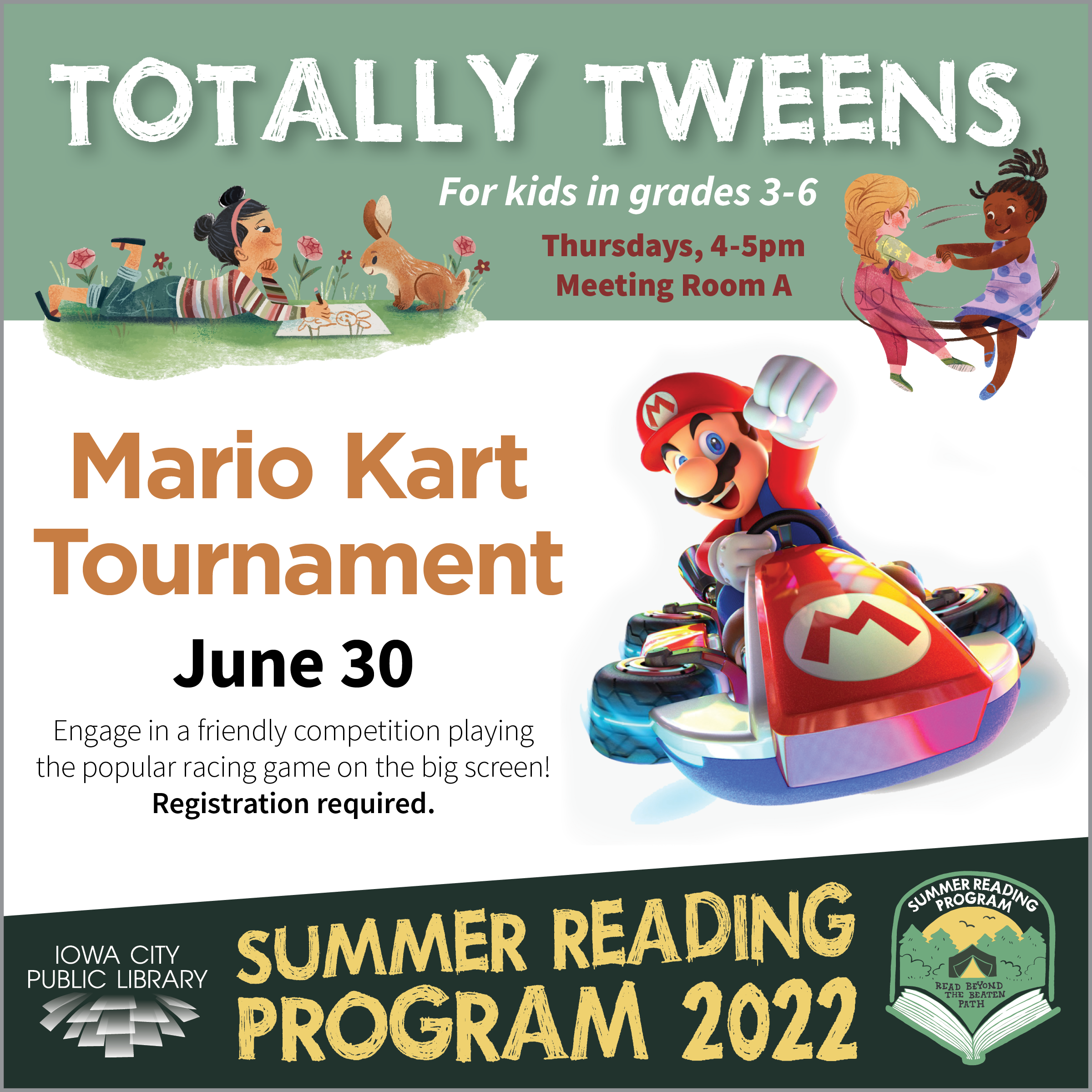 Totally Tweens: Mario Kart Tournament