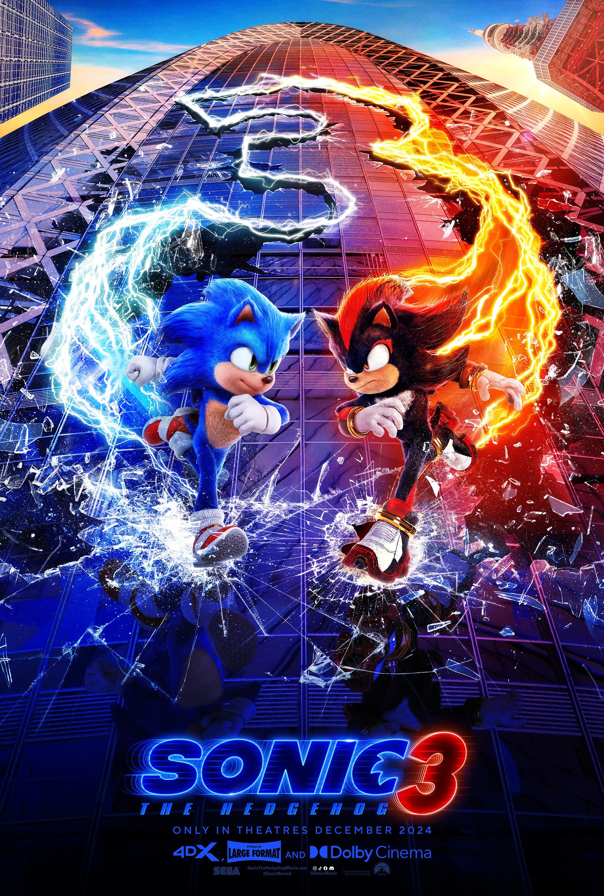 sonic movie poster 