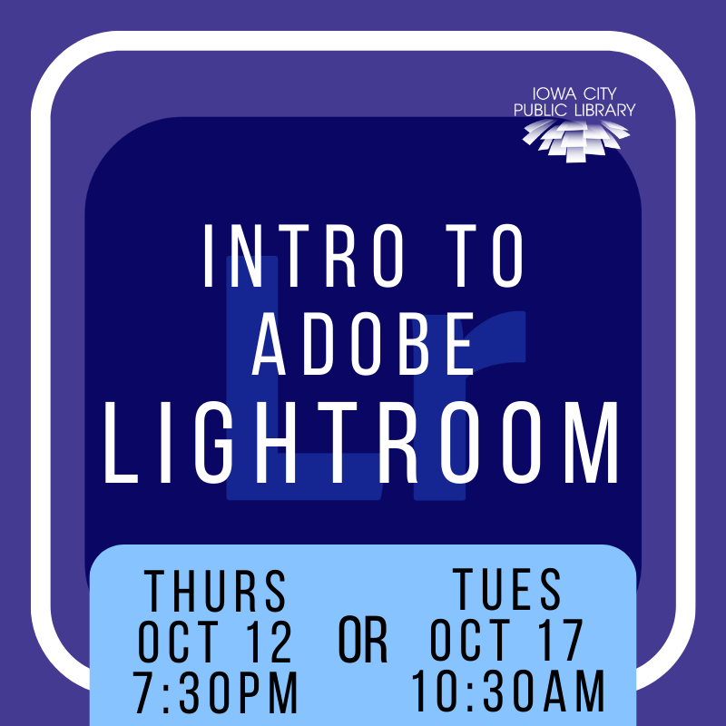 Intro to Adobe Lightroom