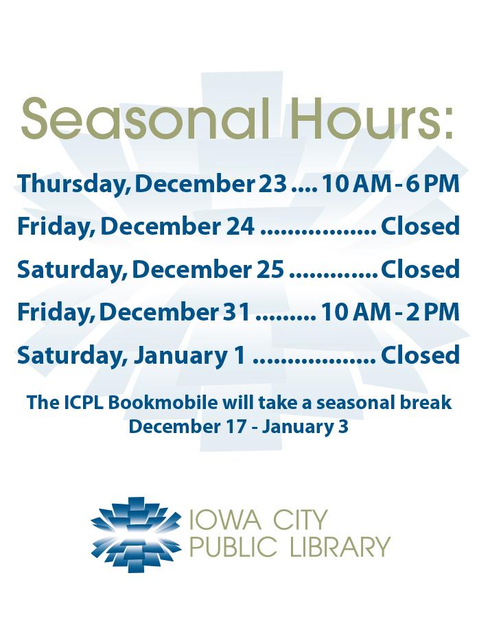 Seasonal Hours 