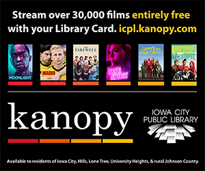 Stream over 30,000 films entirely free with your Library Card. 