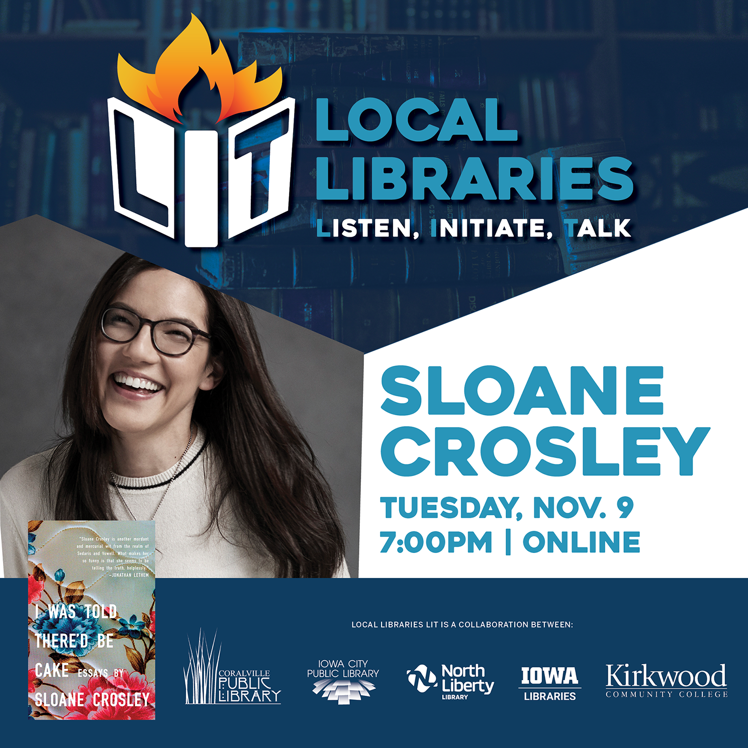 Local Libraries LIT : Sloane Crosley