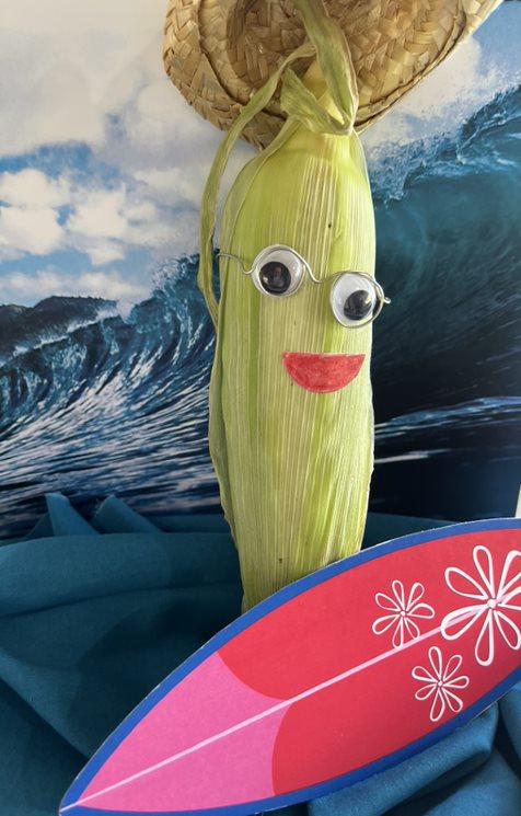 Produce Photo Booth Corn