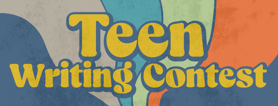 teen writing contest graphic