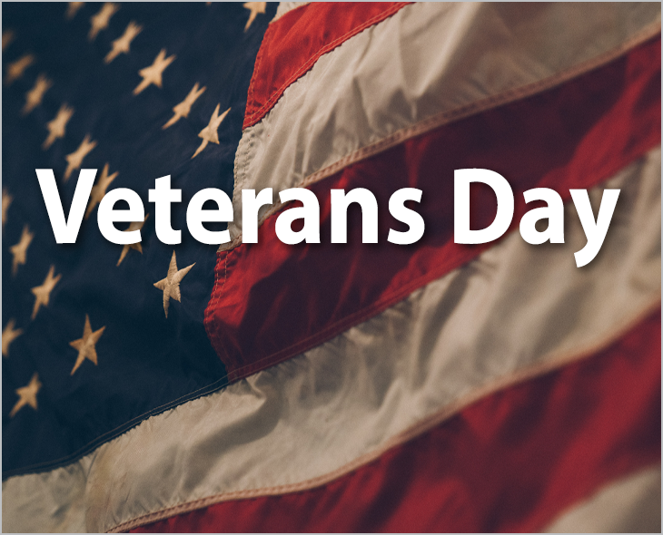 ICPL hours will change on Veterans Day