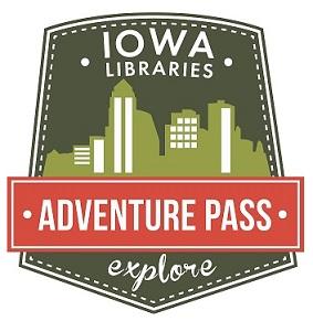 Iowa Libraries Explore - Adventure Pass logo