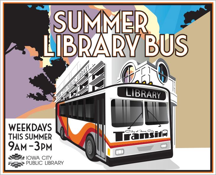 Starting June 6, Children Ride for Free With Their ICPL Library Card Through the Summer Library Bus Program