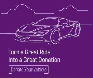 Turn a great ride into a great donation - donate your vehicle
