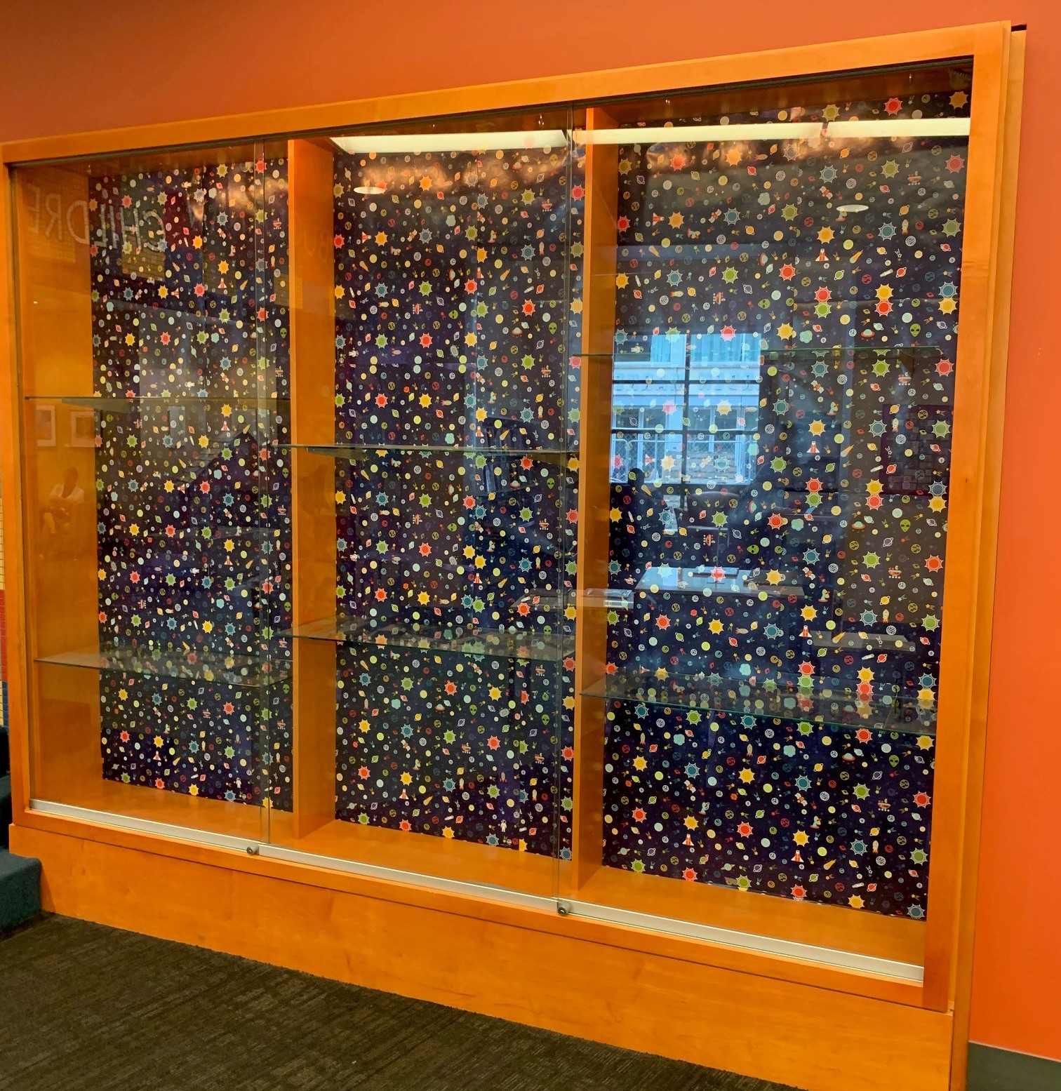 Large display case