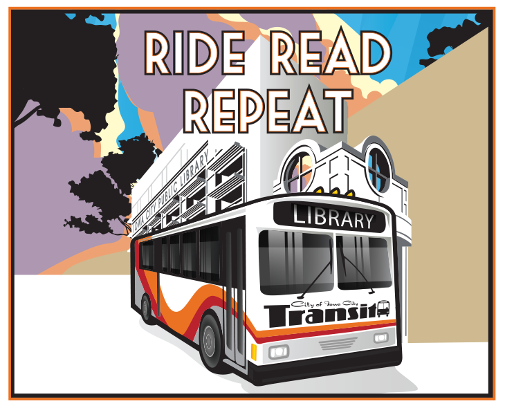 Ride read repeat - Bus with library destination