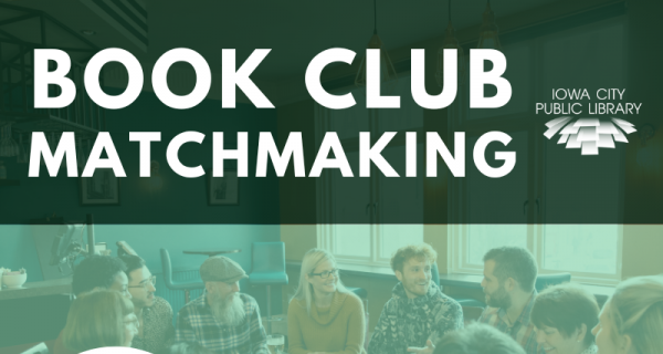 book club matchmaking. find others to read and discuss a book together.