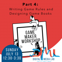 part 4 Writing Game Rules and Designing Game Books. game maker workshop.