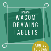 Intro to Wacom Drawing Tablets