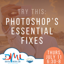 try this: photoshop's essential fixes