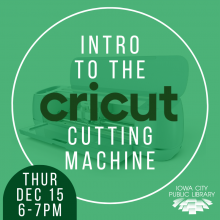 Intro to the Cricut cutting machine