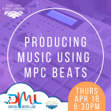 Producing music using MPC beats