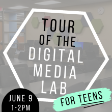 Tour of the Digital Media Lab for Teens