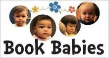 Book Babies title surrounded by pictures of babies