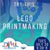 try this: lego printmaking