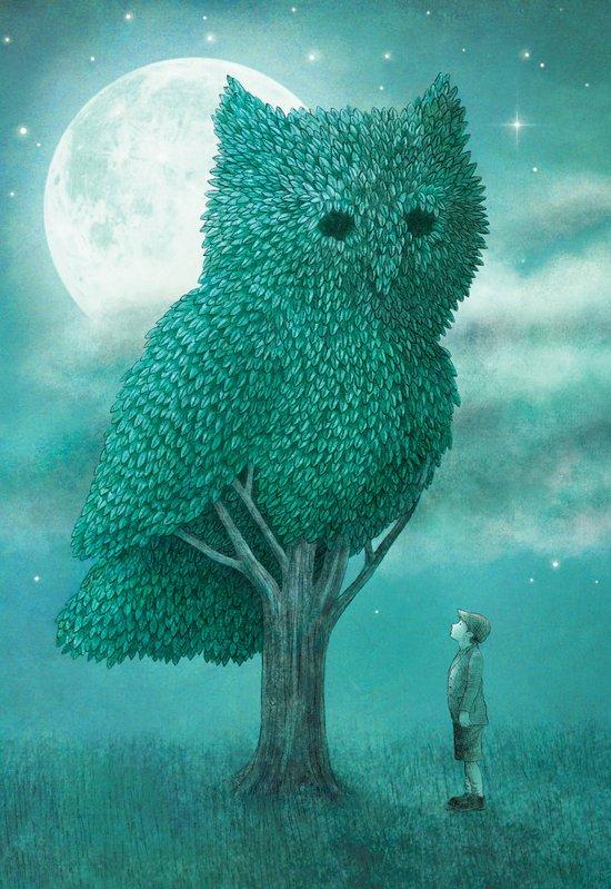 The Night Gardener - Cover Art Print