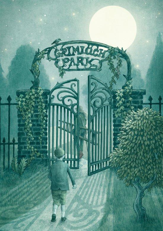 The Night Gardener - Grimloch Park Art Print