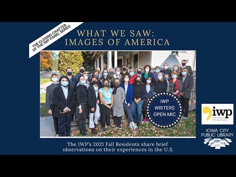 2021 International Writing Program (IWP) Panel. Images of America