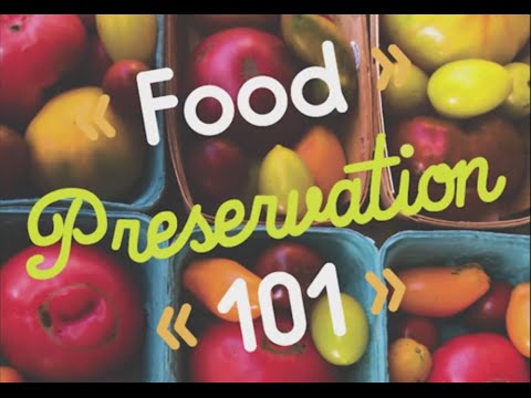 Food preservation 101.. 2014